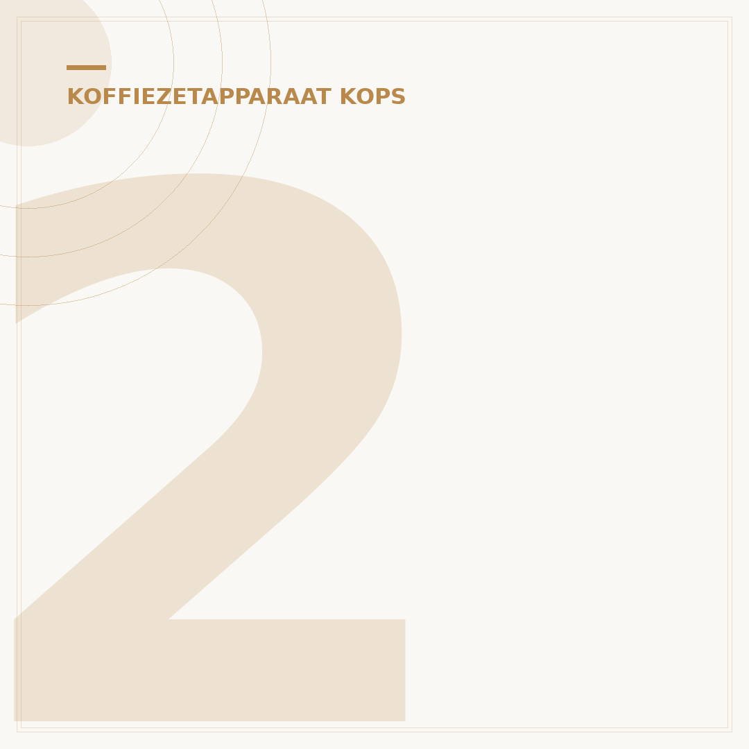 2 Kops Koffiezetapparaat: De Perfecte Plaatsing & Gebruiksgids