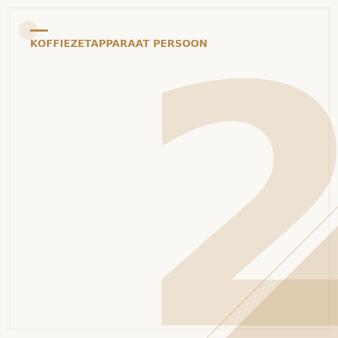 2 Persoons Koffiezetapparaat: Compact & Snel Uw Perfecte Kop