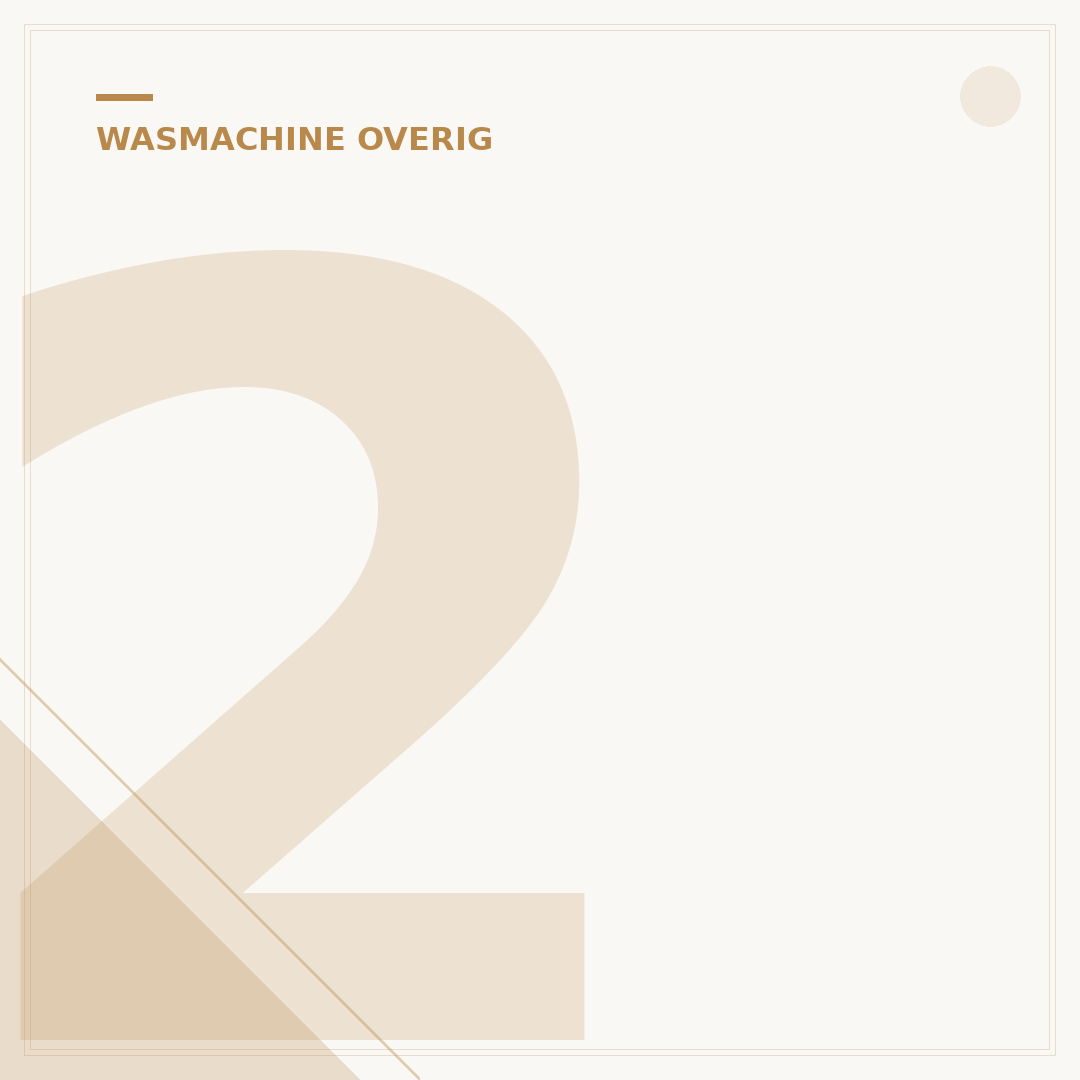 20kg Wasmachine: Optimale Plaatsing & Installatie Gids