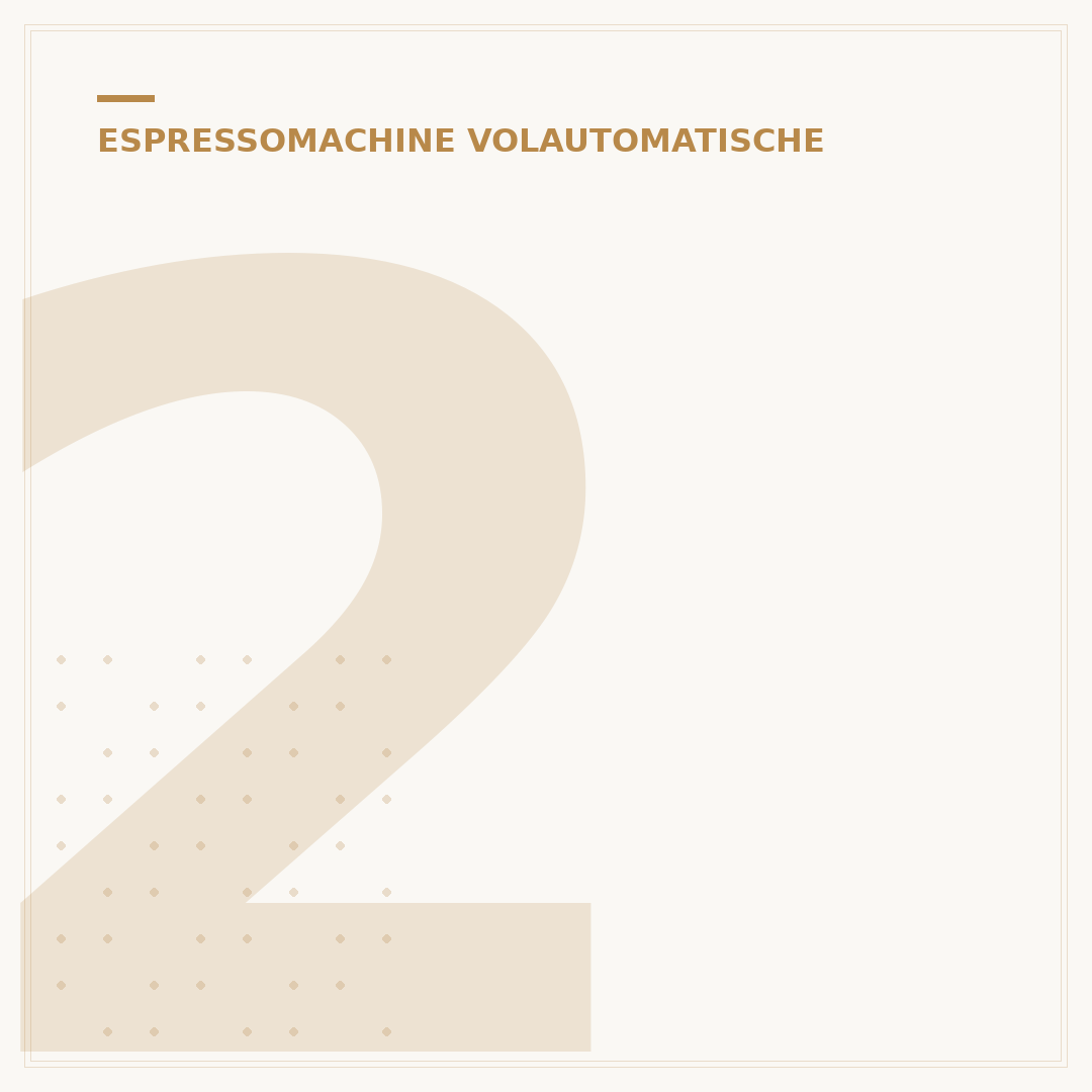 2300-serie Volautomatische Espressomachine: Uw Perfecte Plaatsing