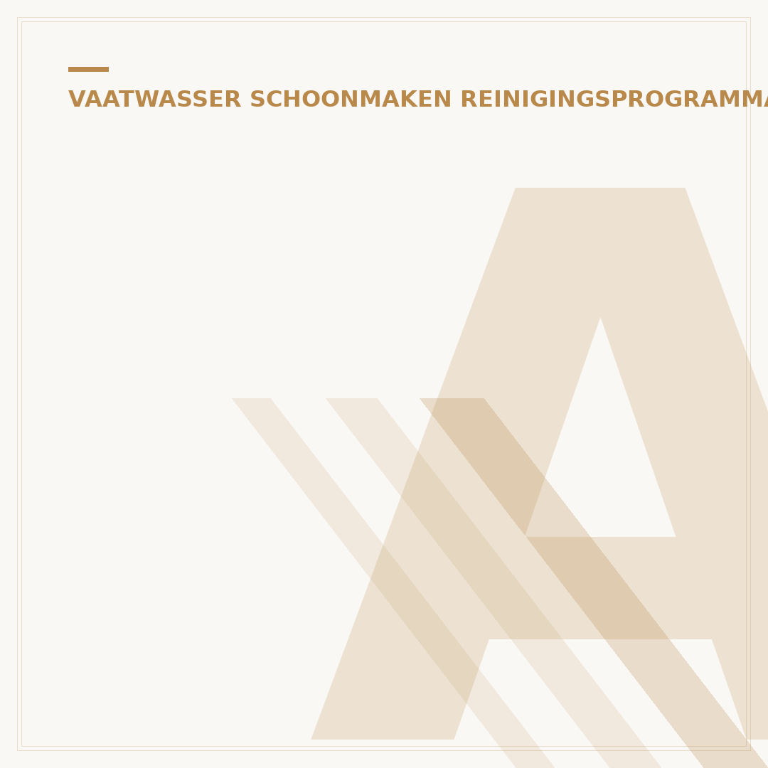 AEG Vaatwasser Reinigingsprogramma: Optimaliseren in Uw Keuken