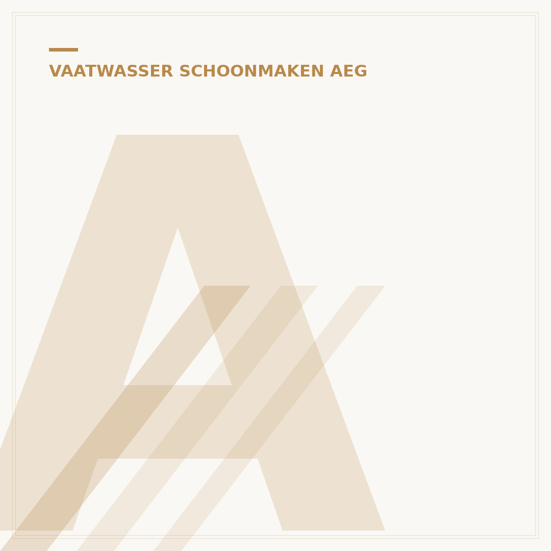 AEG Vaatwasser Symbolen Reinigen: Gids met 5 Tips