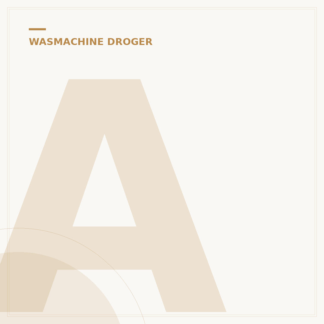 AEG Wasmachine en Droger: Uw Gids voor de Juiste Keuze