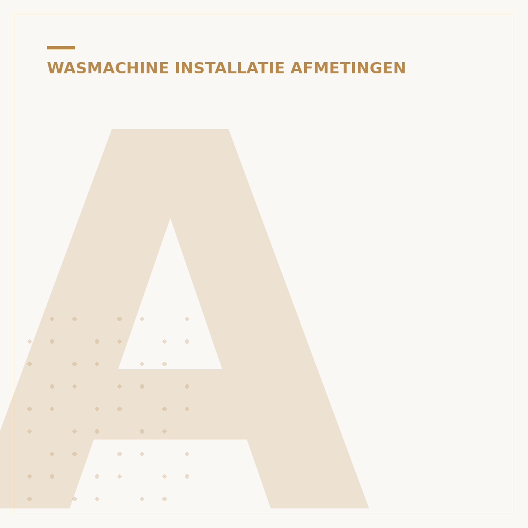 Afmetingen Wasmachine: 4 Standaard Maten Gids