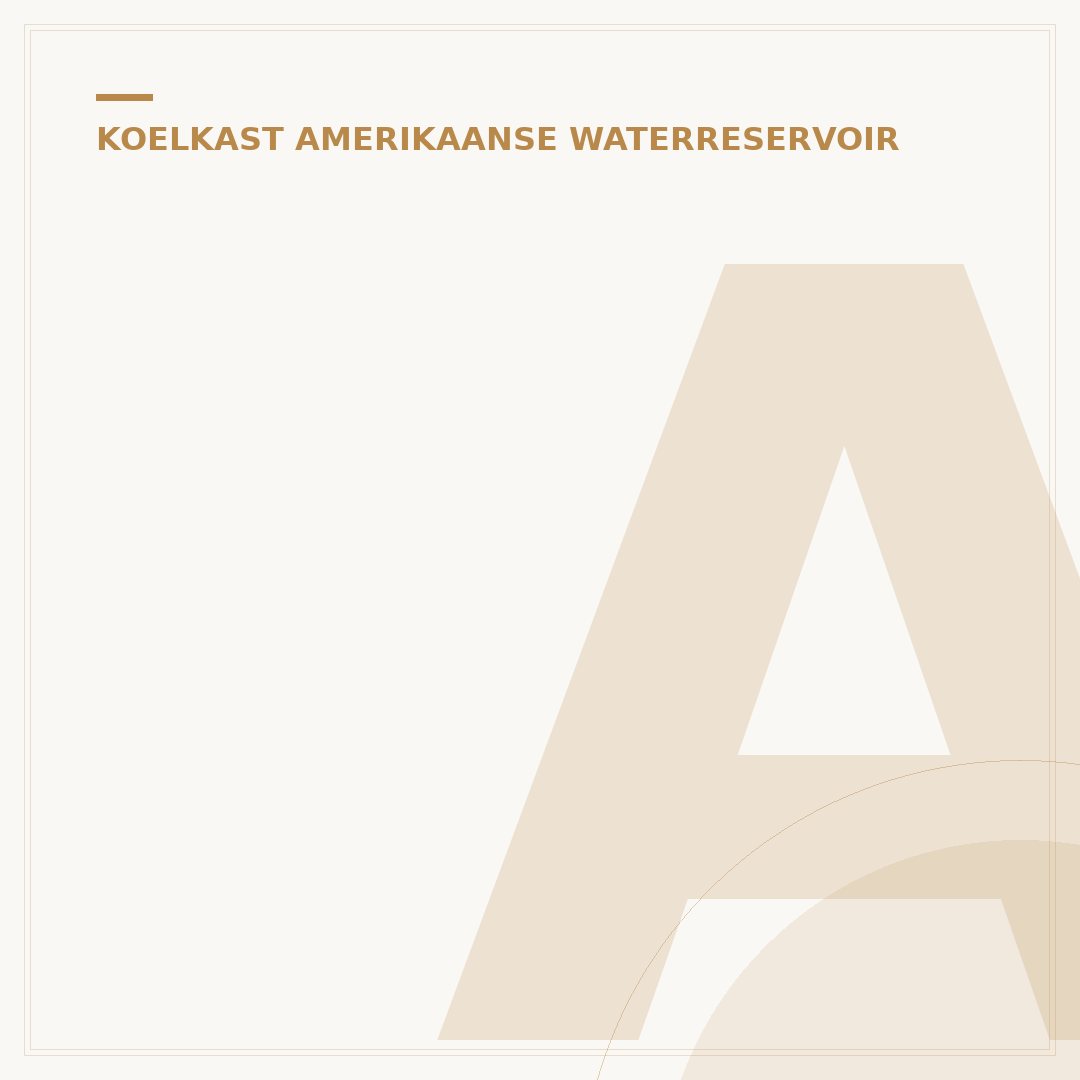 Amerikaanse koelkast met waterreservoir: 5 Plaatsingstips