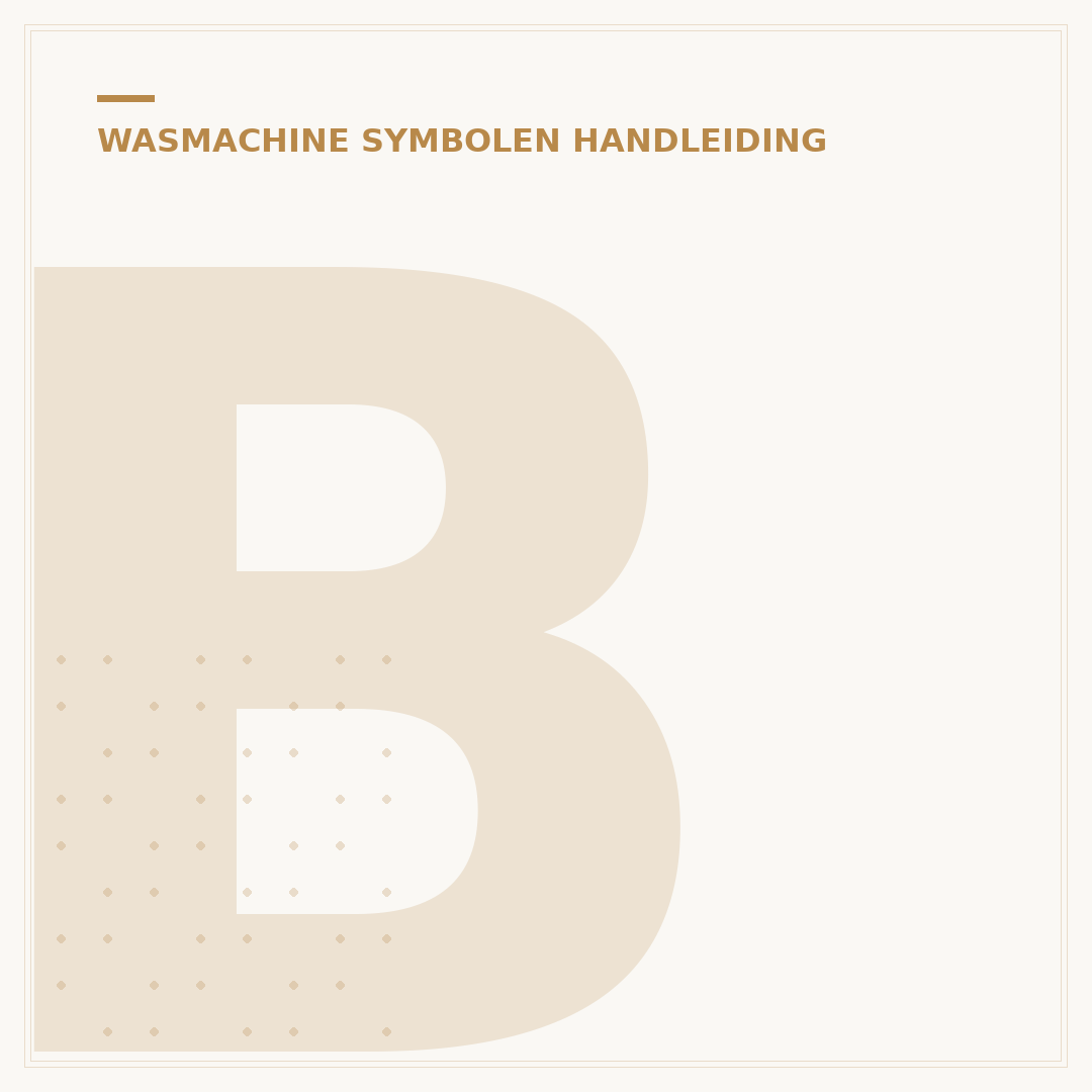 Beko B300 Wasmachine Handleiding: 5 Tips voor Plaatsing