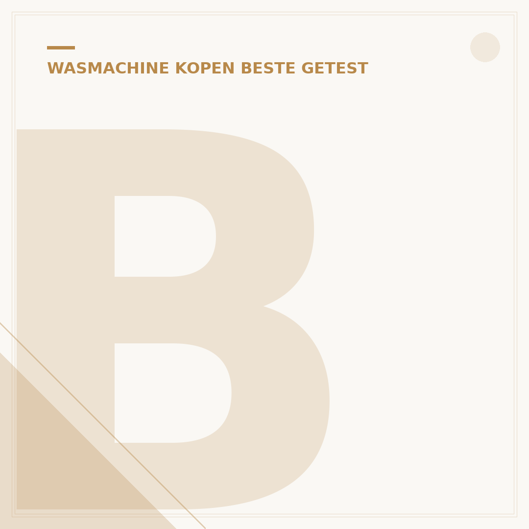 Beste Getest Wasmachine: 5 Keuzes voor Elke Ruimte