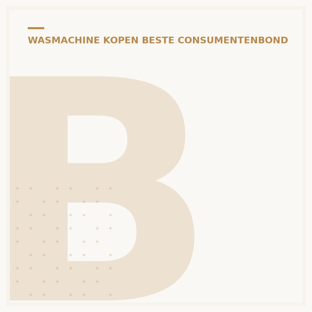 Beste Wasmachine Consumentenbond: Vind Uw Ideale 2024 Keuze