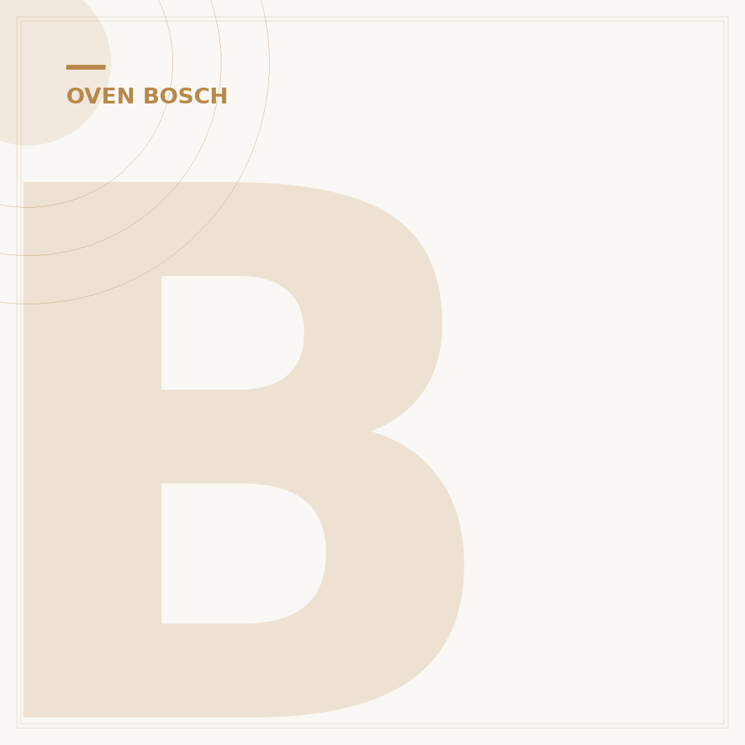 Bosch Oven Tijd Instellen: Simpele Stappen & Tips