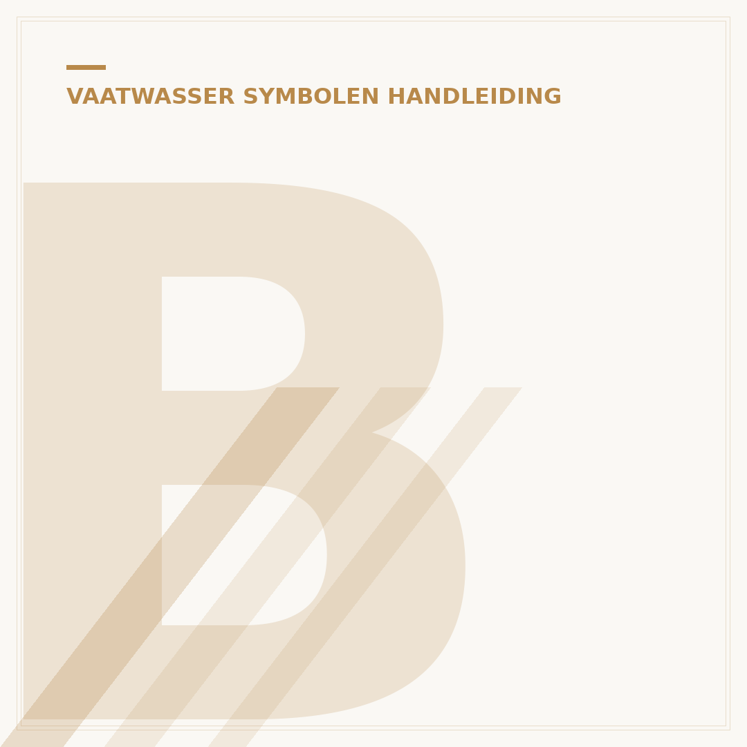 Bosch Exclusiv Serie 4 Vaatwasser Handleiding: 5 Locatietips