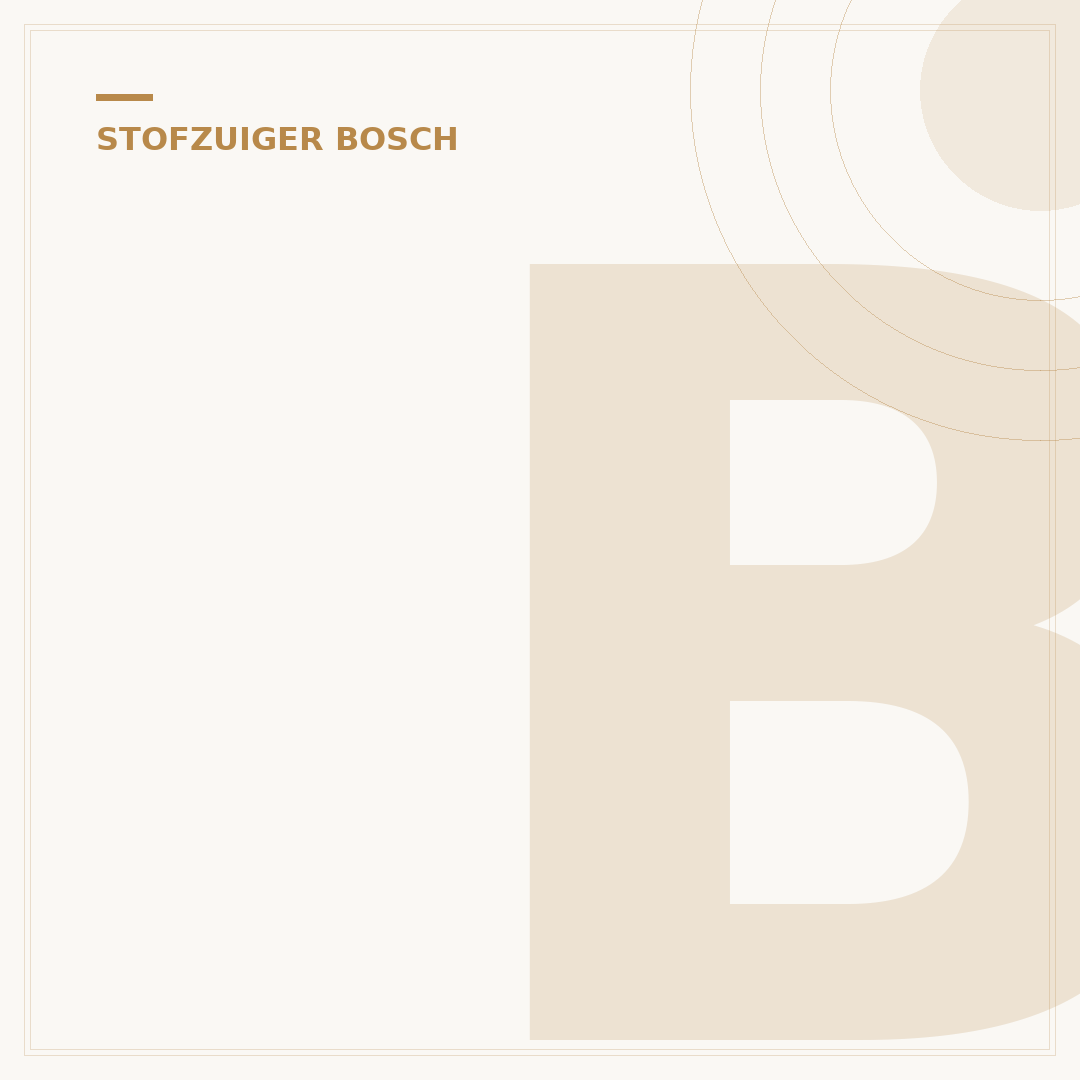 Bosch Serie 6 Stofzuiger: Kies de Beste voor Uw Woning