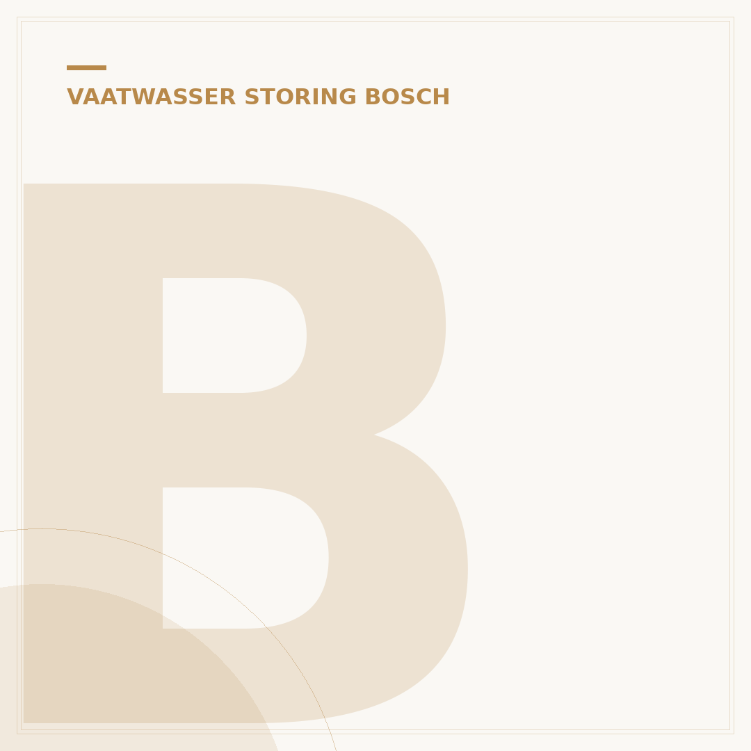 Bosch Vaatwasser Foutcode E15: Snelle Oplossingen (3 Stappen)