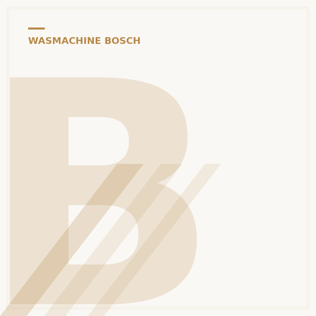 Bosch Wasmachine Expert: 5 Keuzes & Tips voor Uw Ruimte