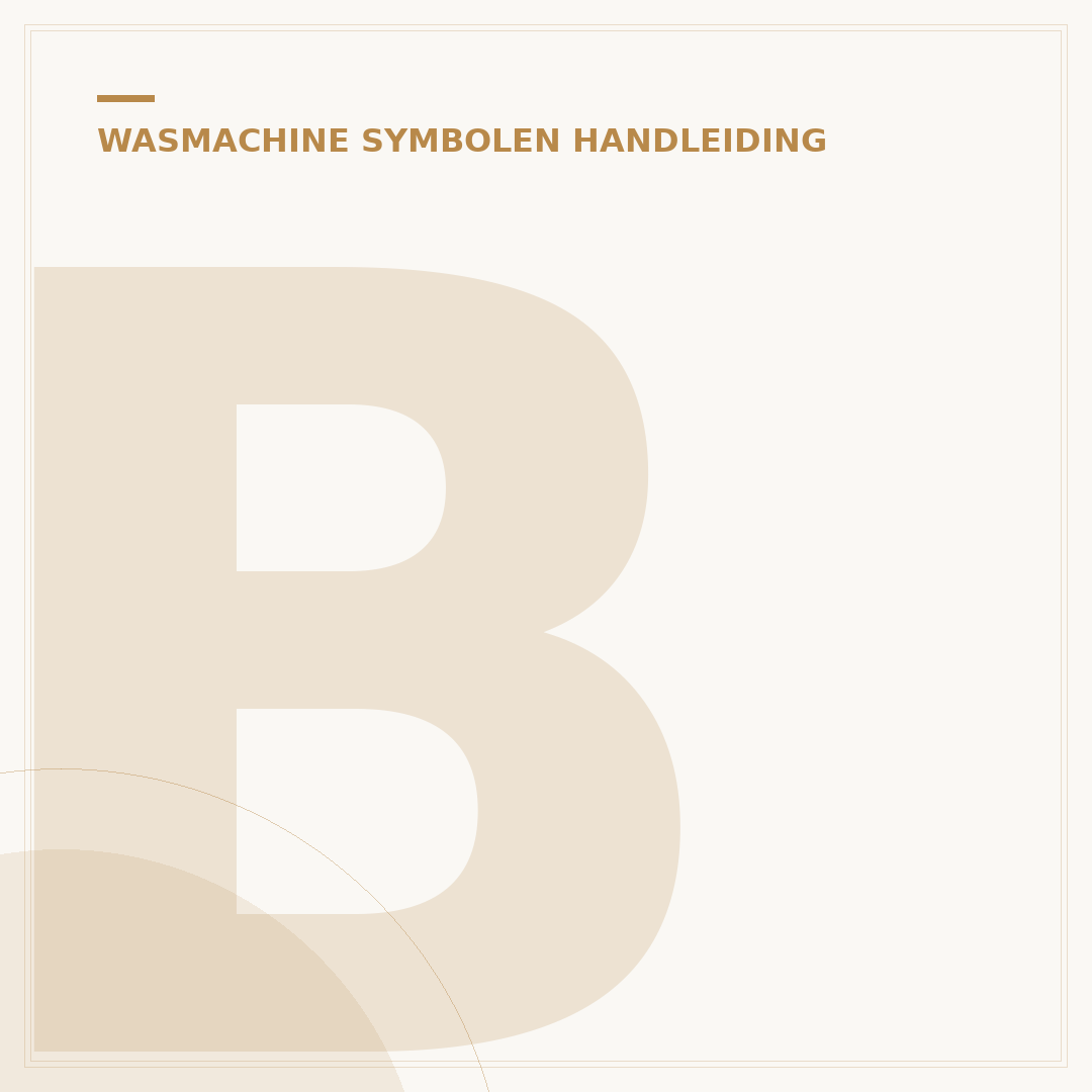 Bosch Wasmachine Handleiding: Vind Uw Model Snel