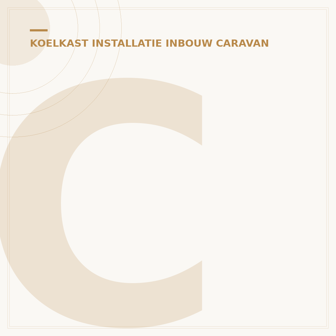 Caravan Koelkast Inbouw: 5 Essentiële Keuzefactoren