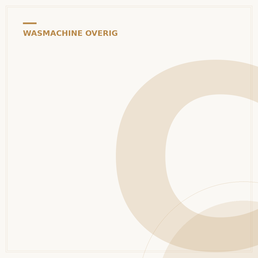 Chinese Wasmachine: Alles Over Aankoop & Installatie