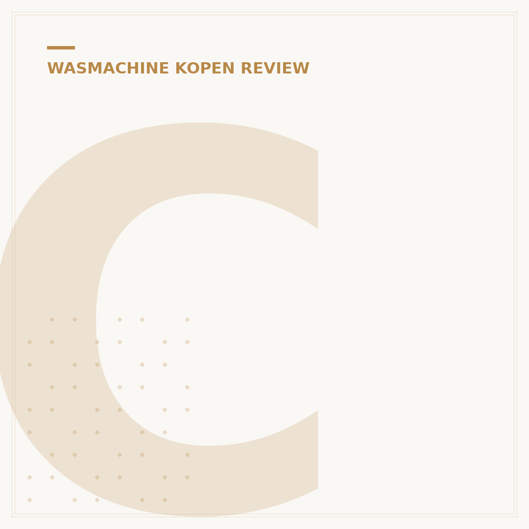 Consumentenbond Wasmachine Test: 5 Criteria voor Uw Keuze