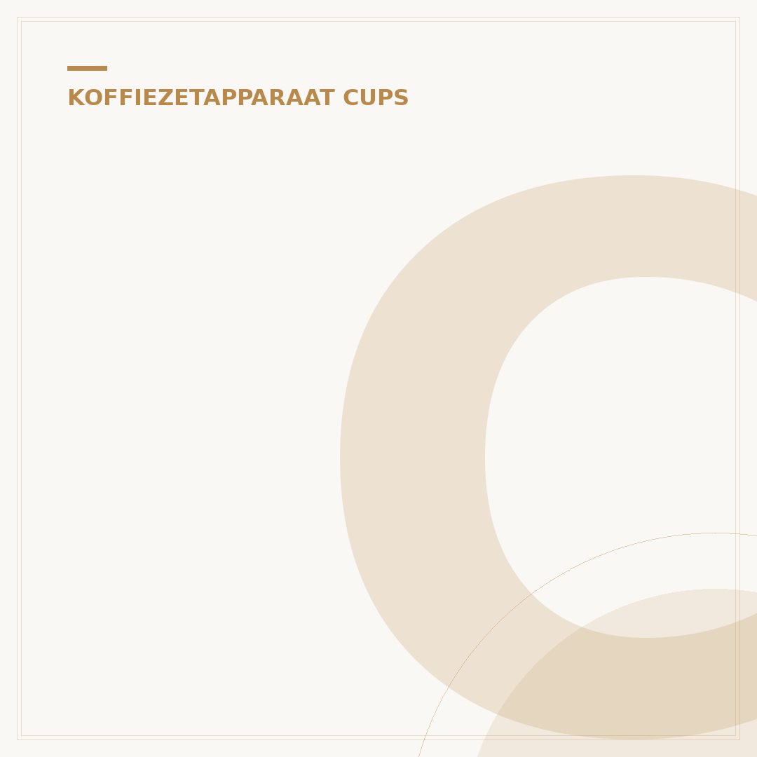 Cups Koffiezetapparaat: Optimaliseer de Plek in 5 Stappen
