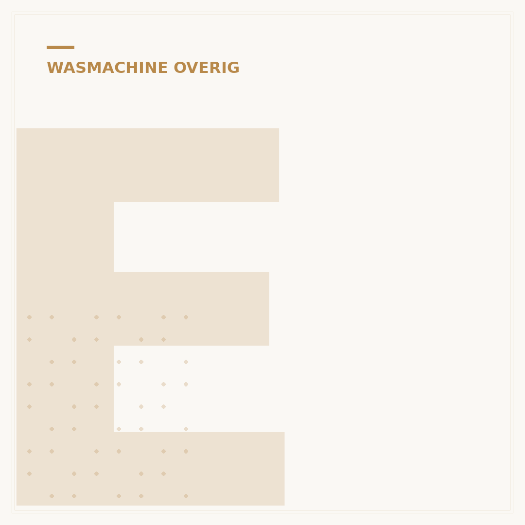 E10 Wasmachine: 5 Essentiële Plaatsingsfactoren voor Uw Huis