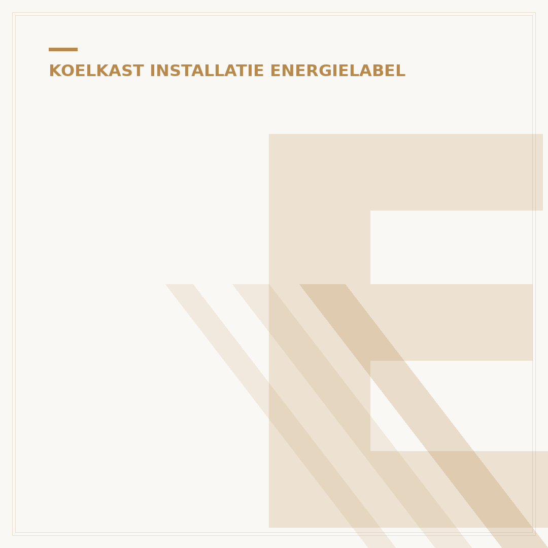 Energielabel E Koelkast: Bespaar slim | Complete Gids