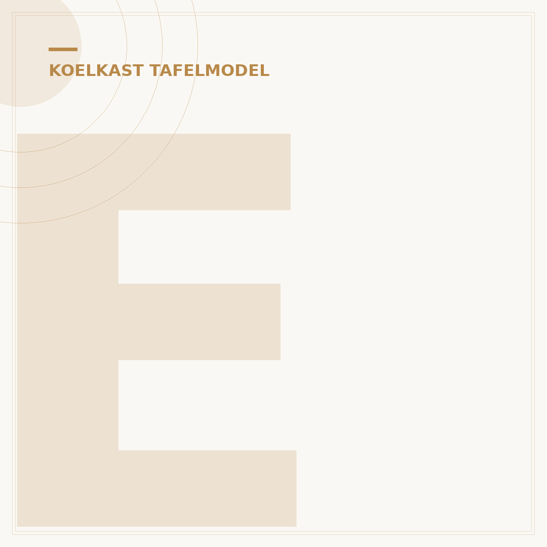 Energiezuinige Koelkast Tafelmodel: 5 Bespaartips