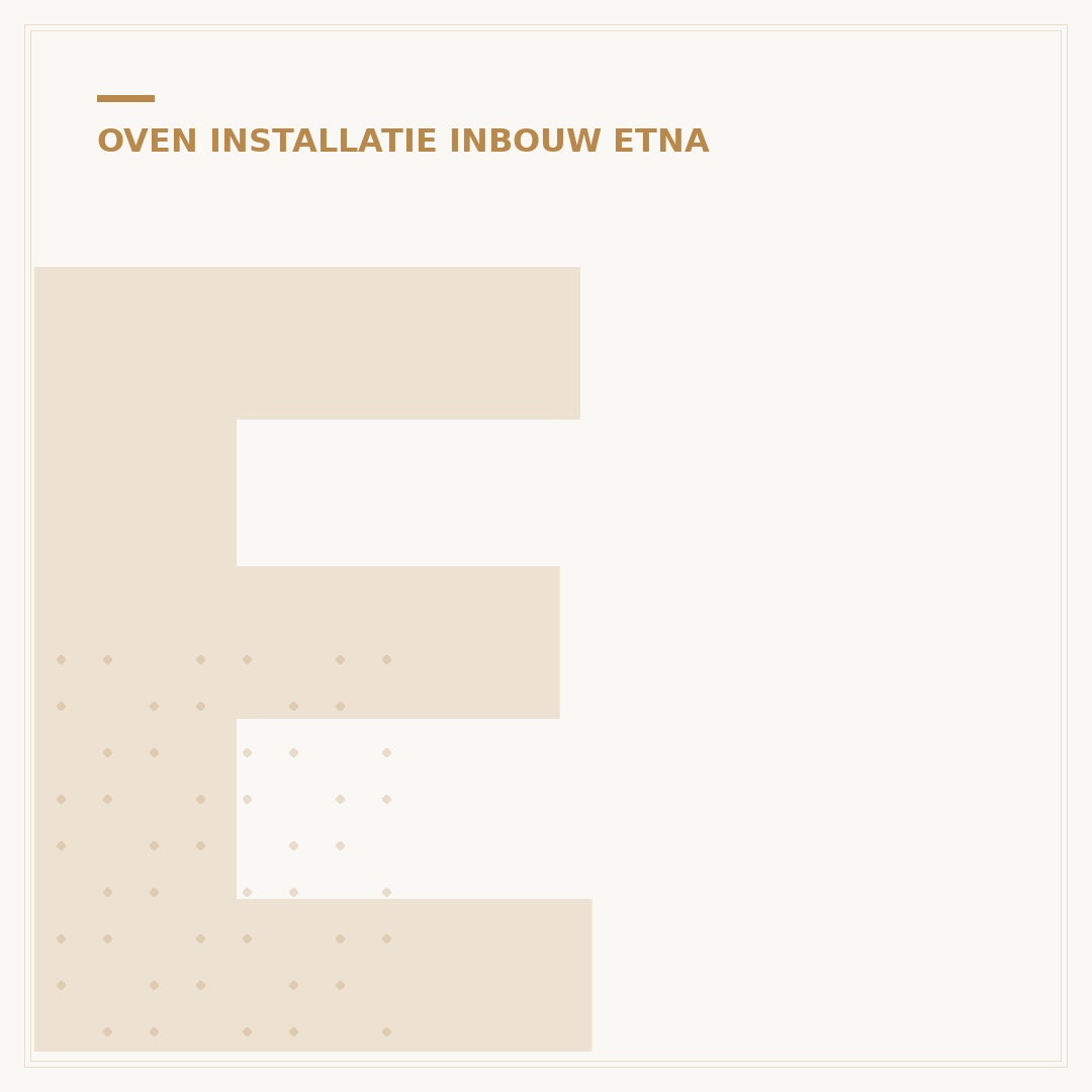 Etna Inbouw Oven: De Perfecte Keuze voor Uw Keuken (5 Tips)