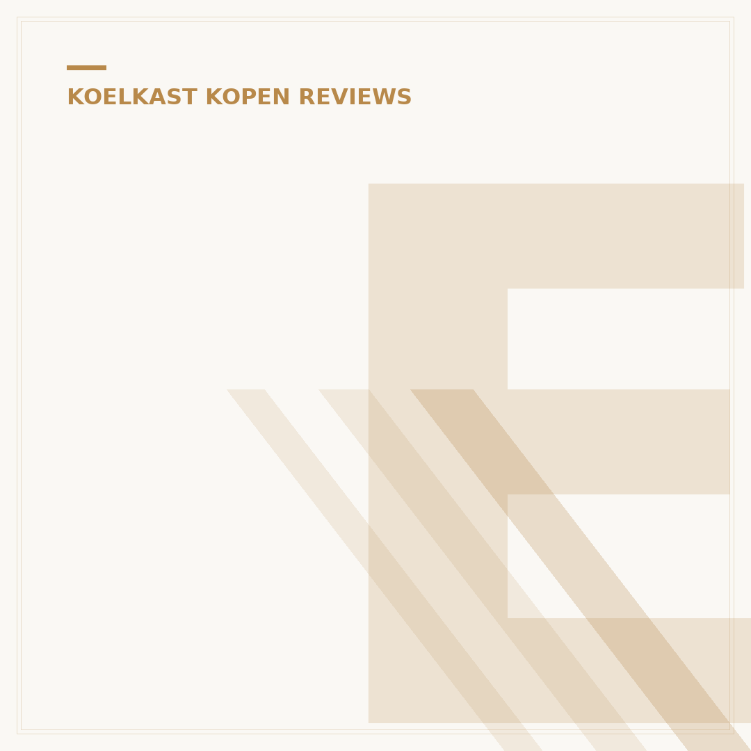 EVTT1035 Koelkast Reviews: Prestaties & Jouw Keuze