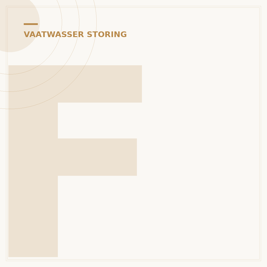 F2 Storing Vaatwasser: 3 Differentiators voor Snelle Oplossing
