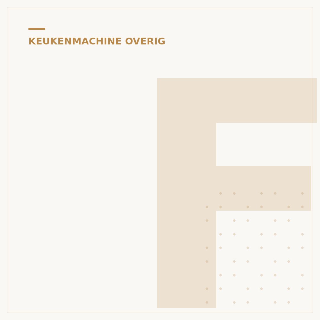 Fentic Keukenmachine: Uw Gids voor Slimme Keuzes