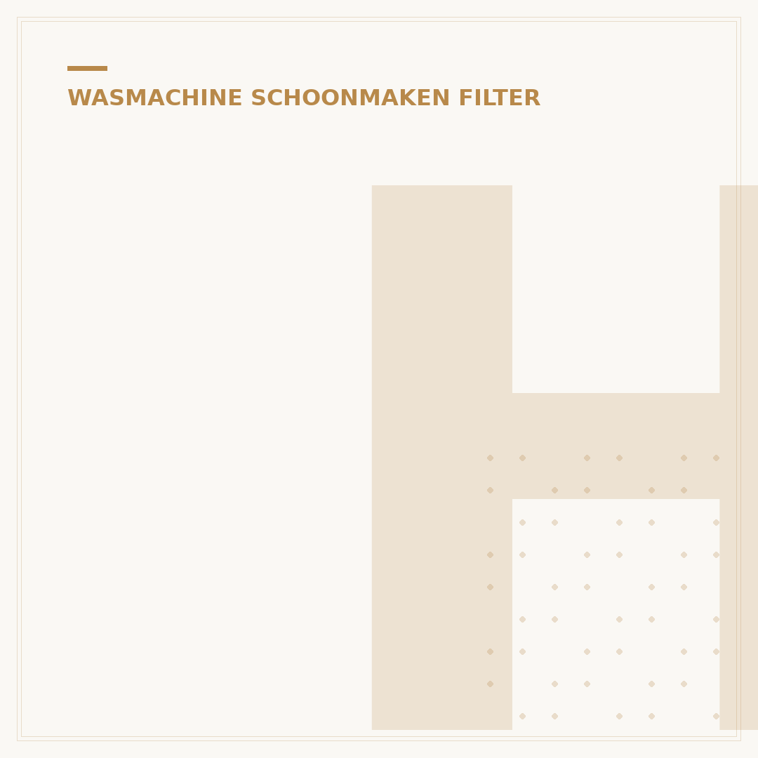 Hoe Vaak Filter Wasmachine Schoonmaken? Een Duidelijke Gids