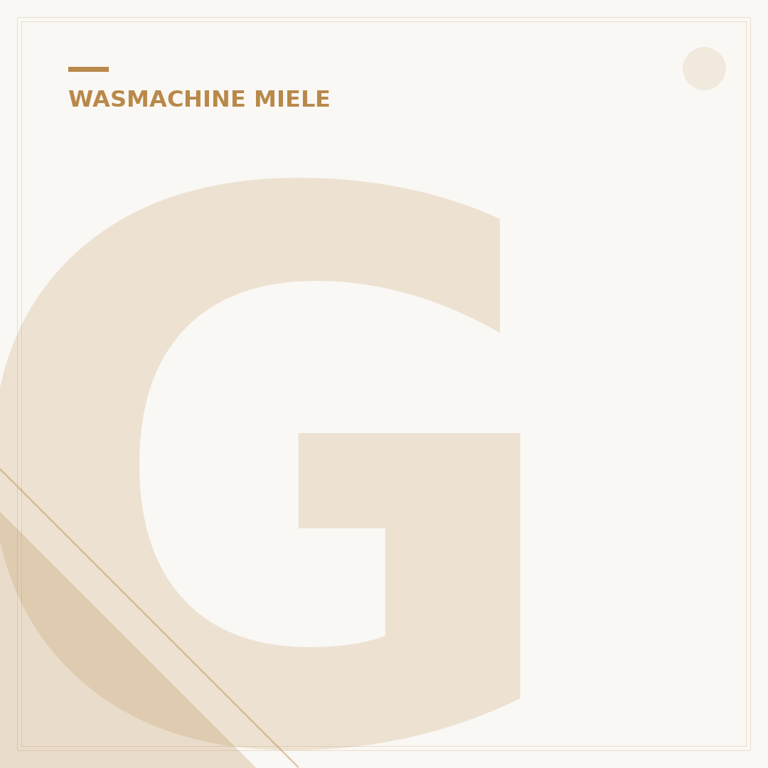 Garantie Miele Wasmachine: Dekking, Duur & Wat U Moet Weten
