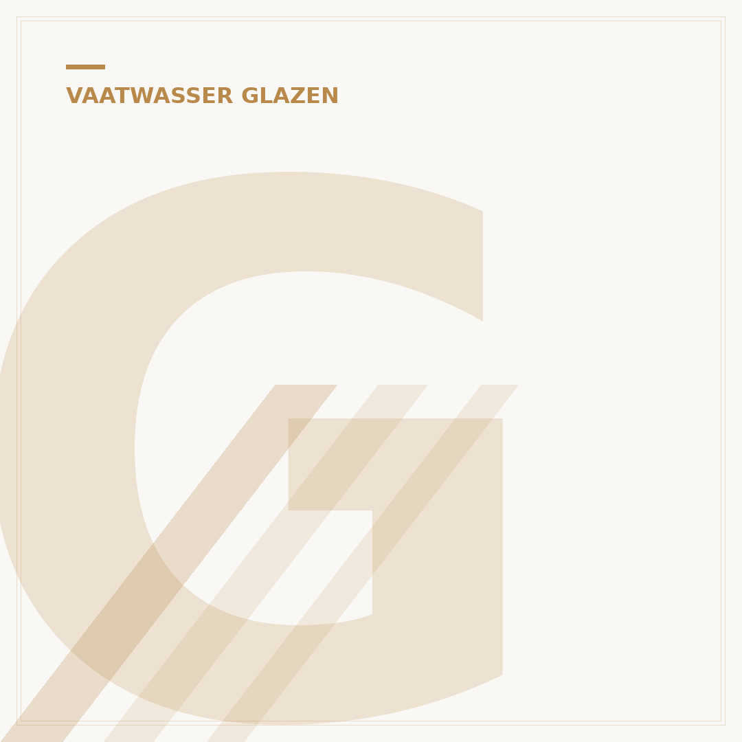 Glazen Vaatwasser: 5 Tips voor Optimale Prestaties