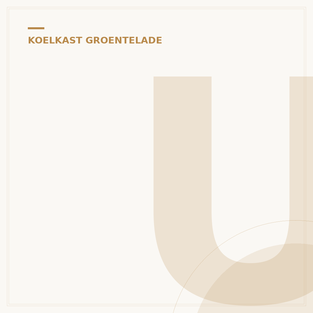 Universele Groentelade Koelkast: 3 Slimme Locatie Keuzes