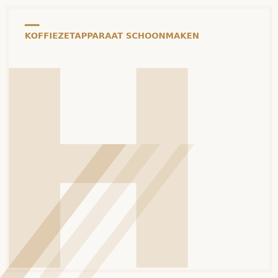 HG Ontkalker Koffiezetapparaat: 5 Tips voor Schoonmaak Succes