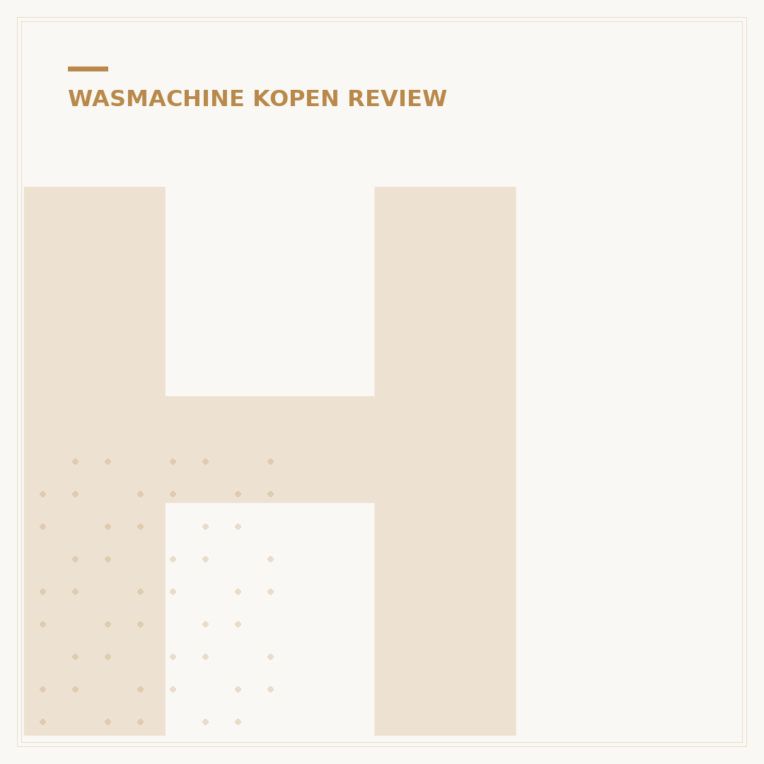 Hisense Wasmachine Review: Uw Keuze Gids 2025
