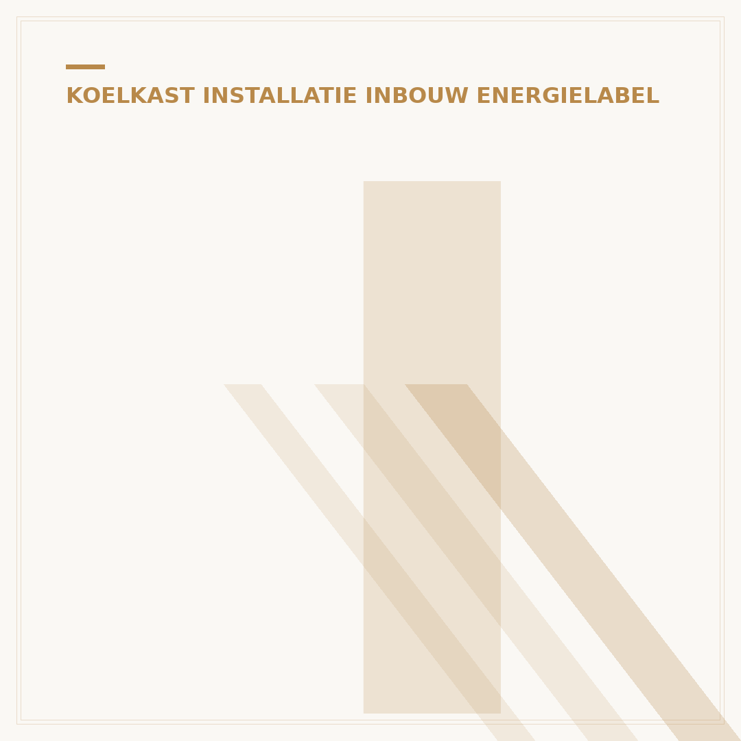 Inbouw Koelkast Energielabel A: 5 Essentiële Keuzegids Tips