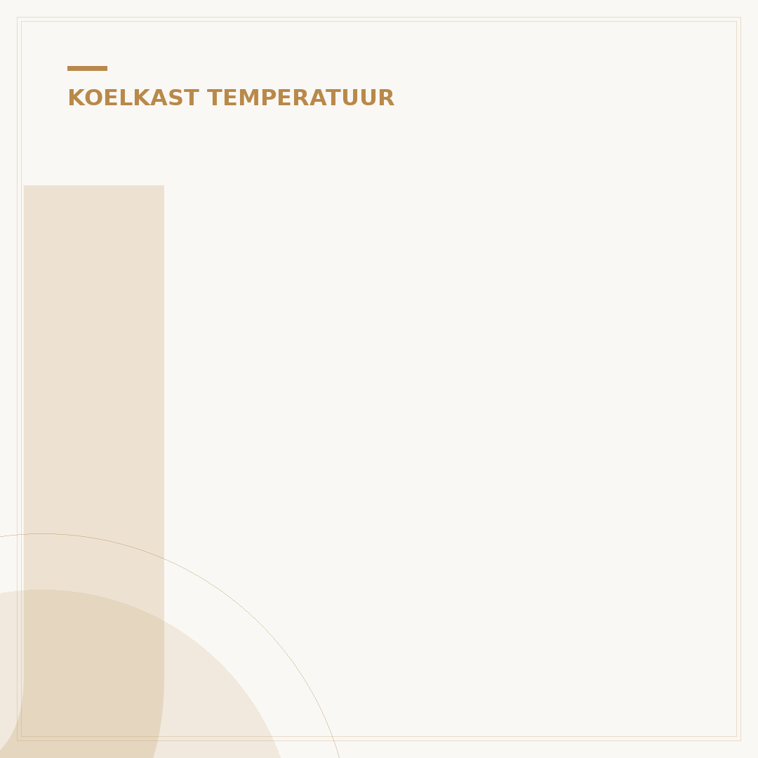 Juiste Koelkast Temperatuur: Uw Gids voor 5-7 Graden