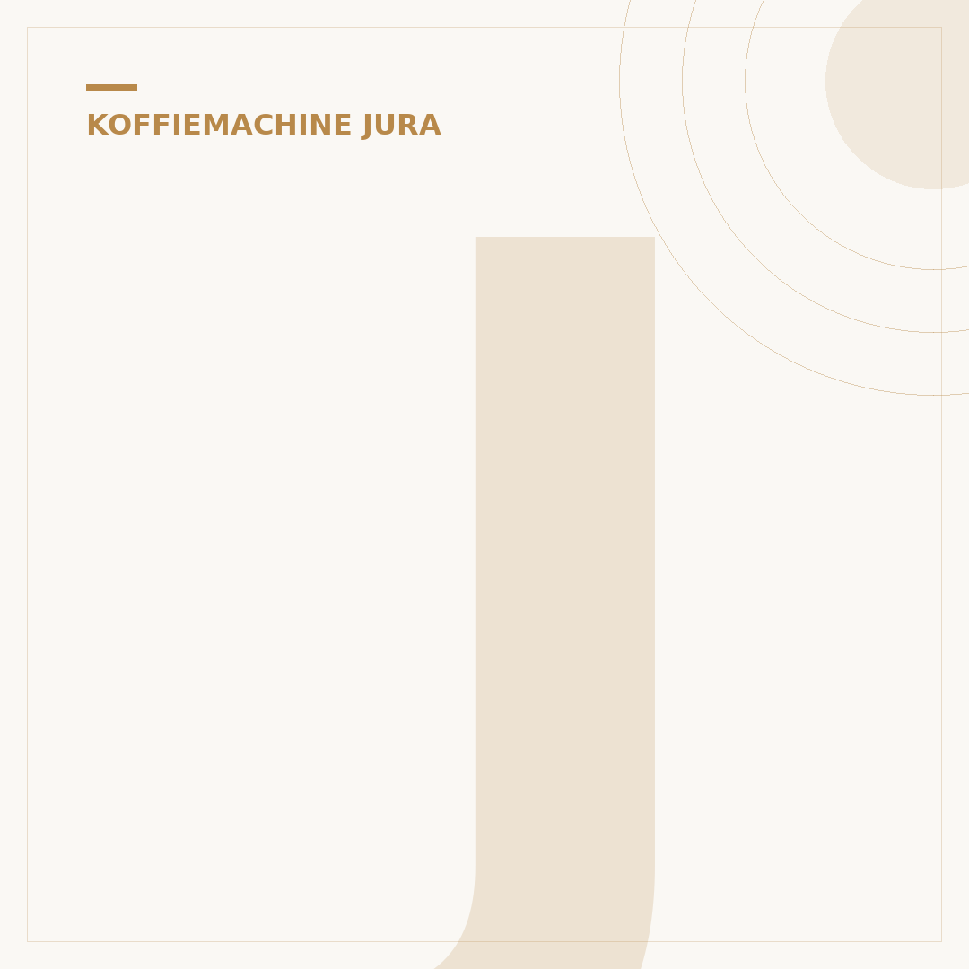 Jura Koffiemachine Outlet: Vind Uw Perfecte Machine Nu!