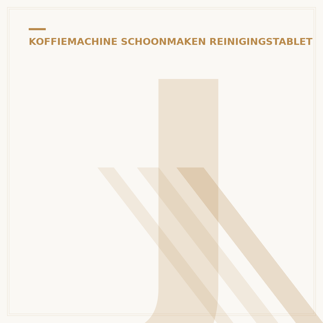 Jura Koffiemachine Reinigingstabletten: 5 Tips voor Perfect Onderhoud