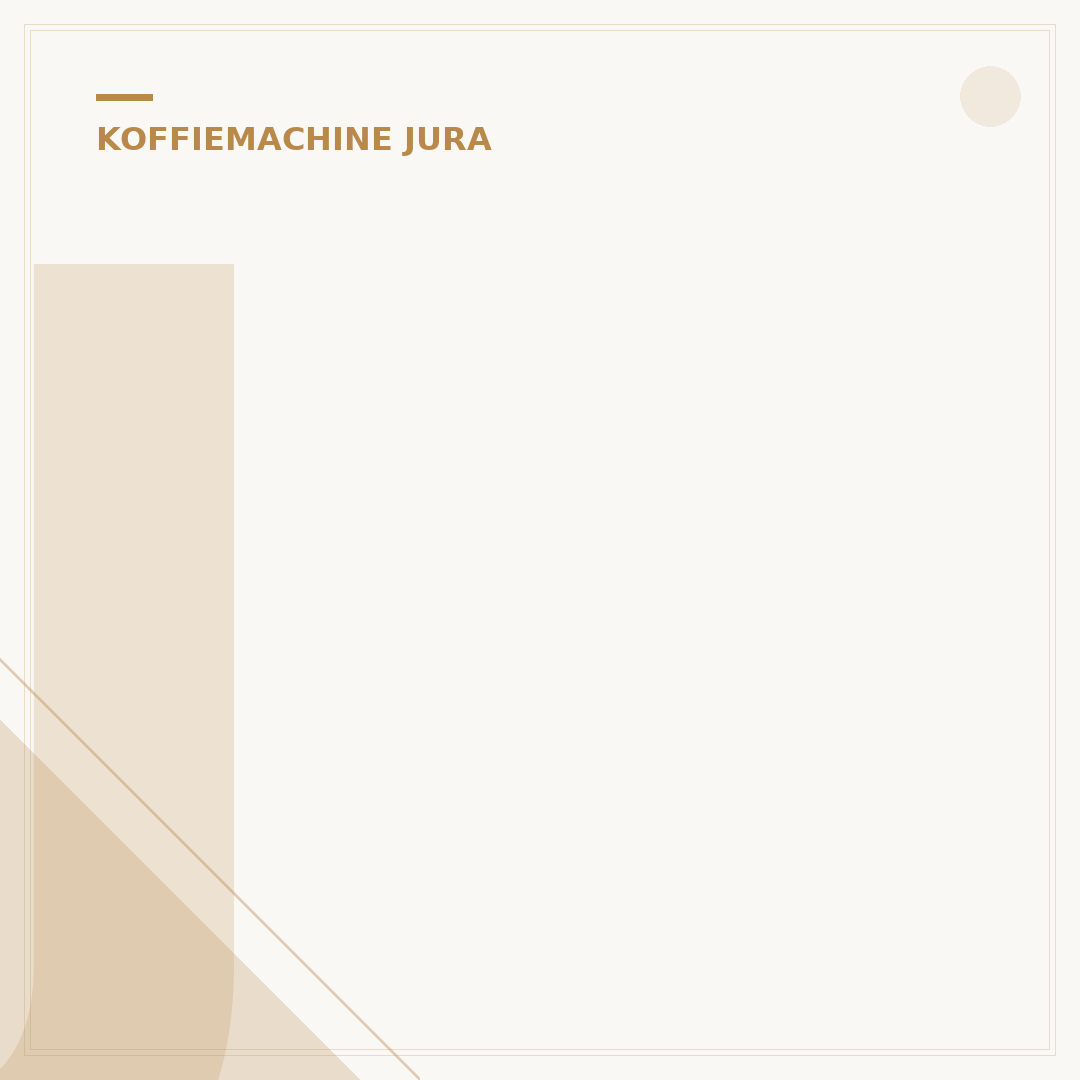 Jura S8 Koffiemachine: 5 Cruciale Plaatsingsfactoren