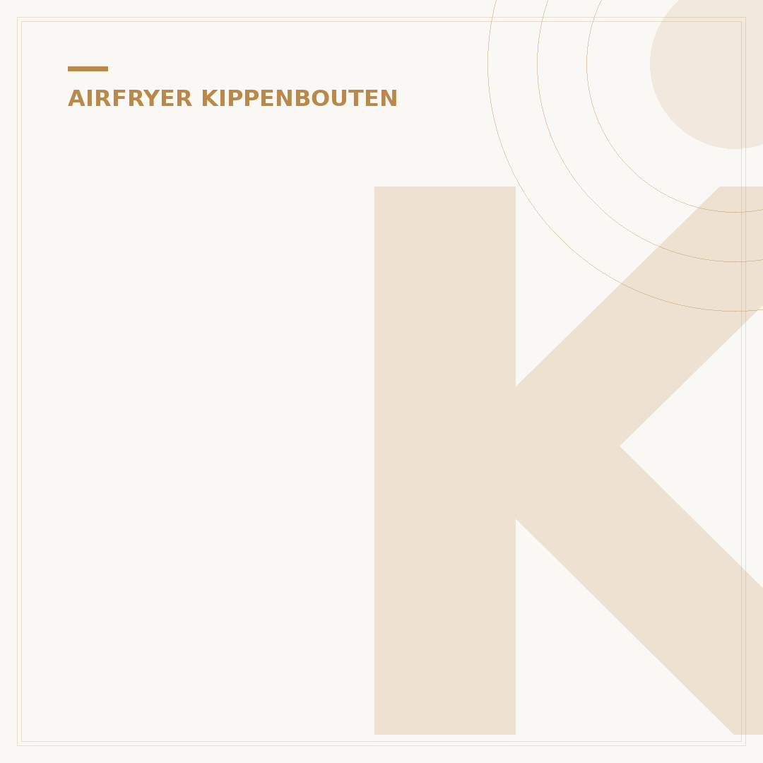 Kippenbouten in Airfryer: Perfect in 20 Minuten!