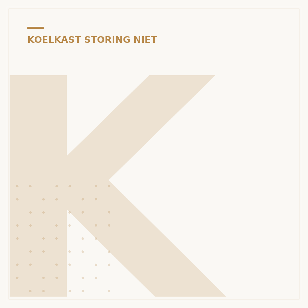 Koelkast Koelt Niet Meer, Vriezer Wel? 5 Oorzaken & Oplossingen