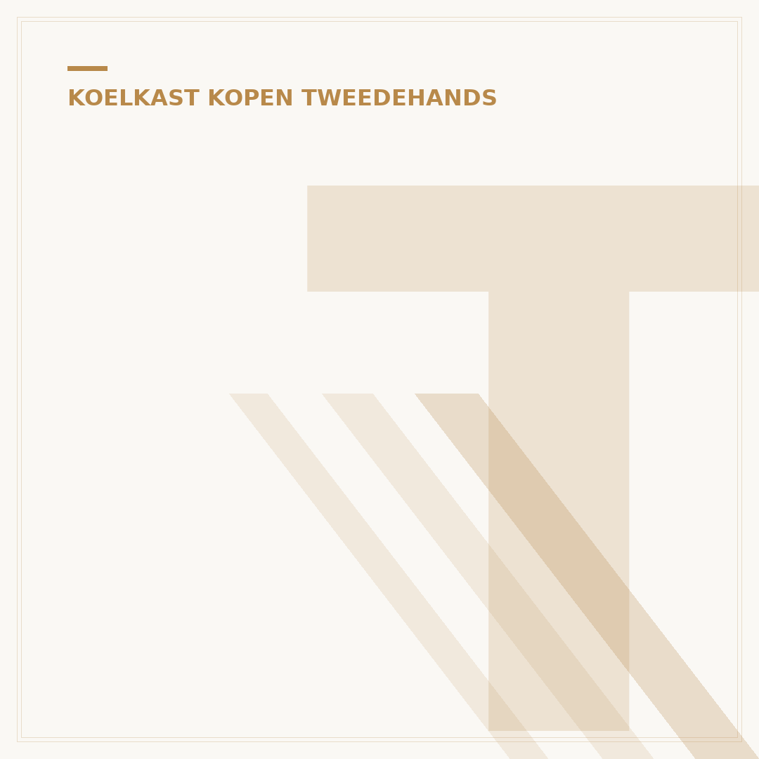 Tweedehands Koelkast met Vriezer: 3 Slimme Criteria