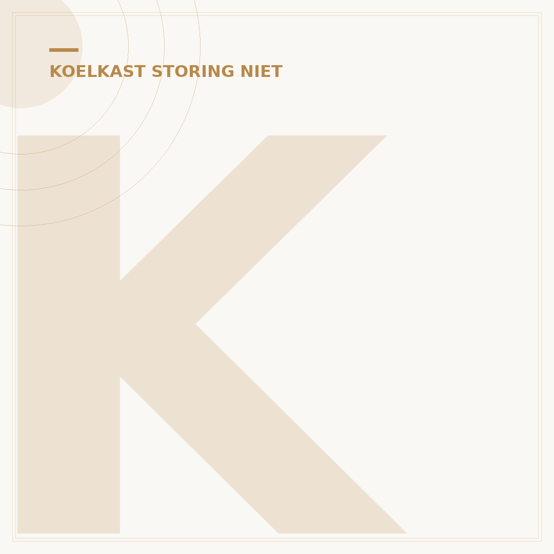 Koelkast werkt niet meer: 5 Veelvoorkomende Oorzaken & Oplossingen