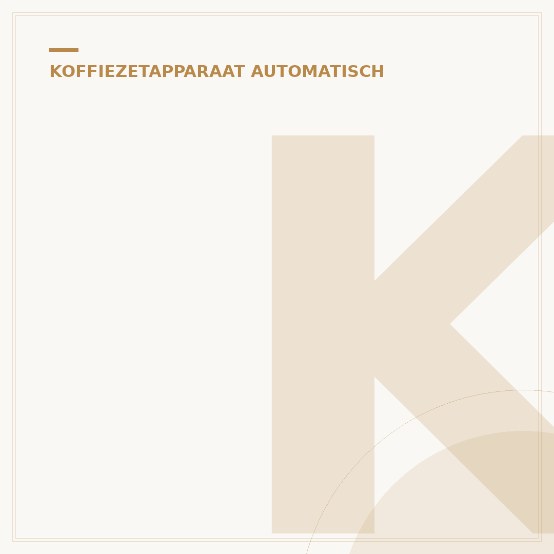 Krups EA81: Waar Plaats Je Dit Automatische Koffiezetapparaat?