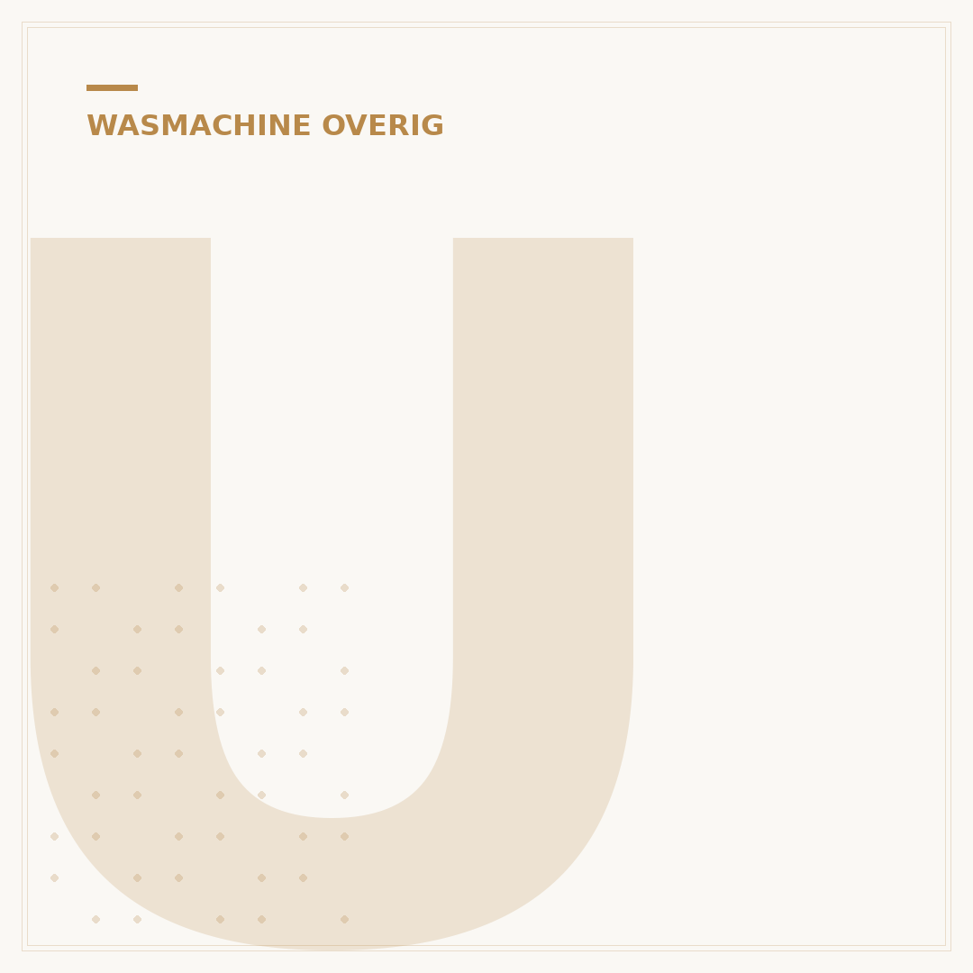UE LG Wasmachine: 3 Plaatsingsfactoren voor een Betere Werking