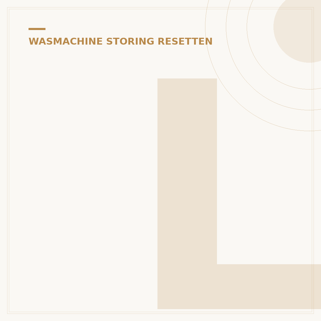 LG Wasmachine Resetten: 3 Dingen Die Je Nu Moet Weten