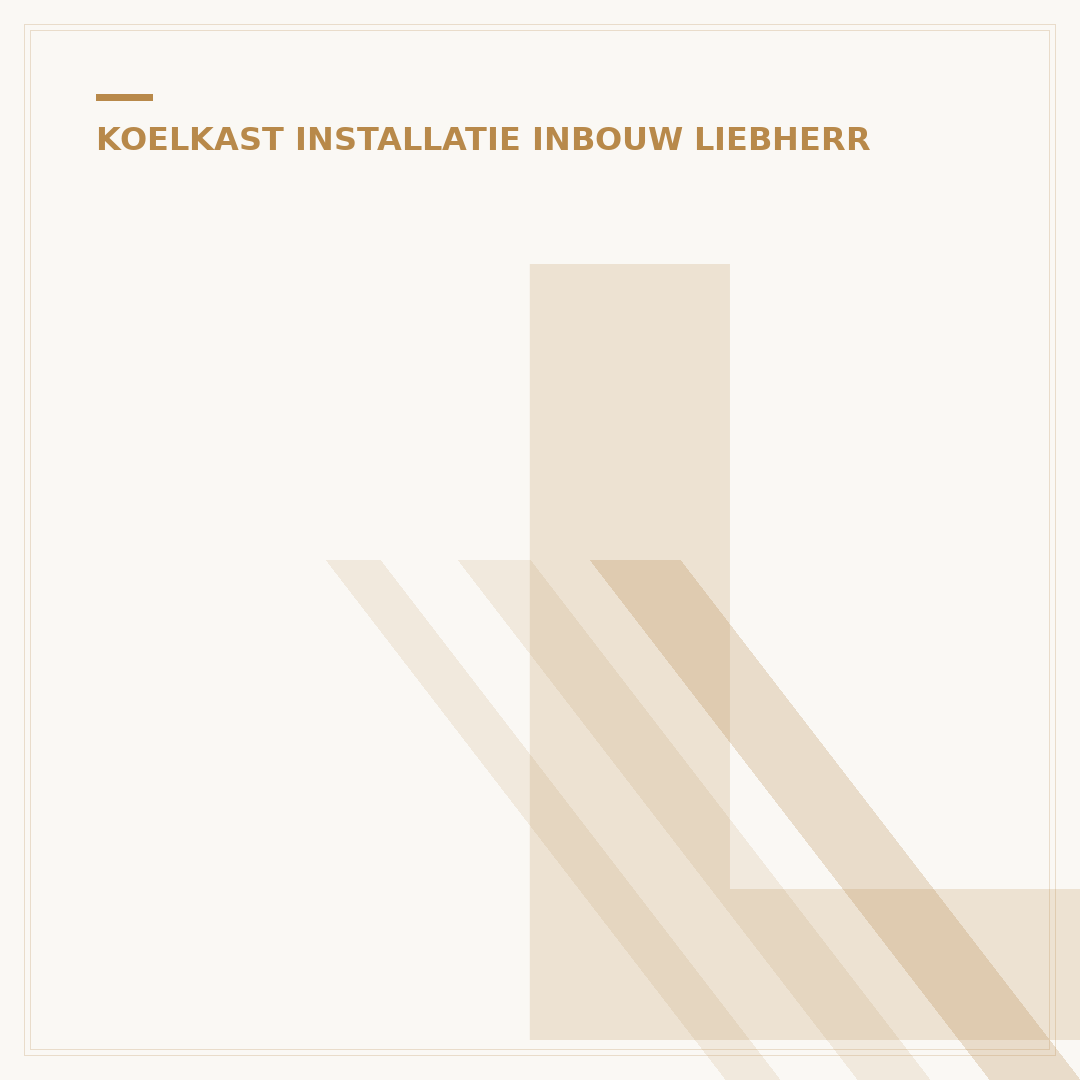 Liebherr Inbouw Koelkast 102 cm: De Beste Keuze Vinden