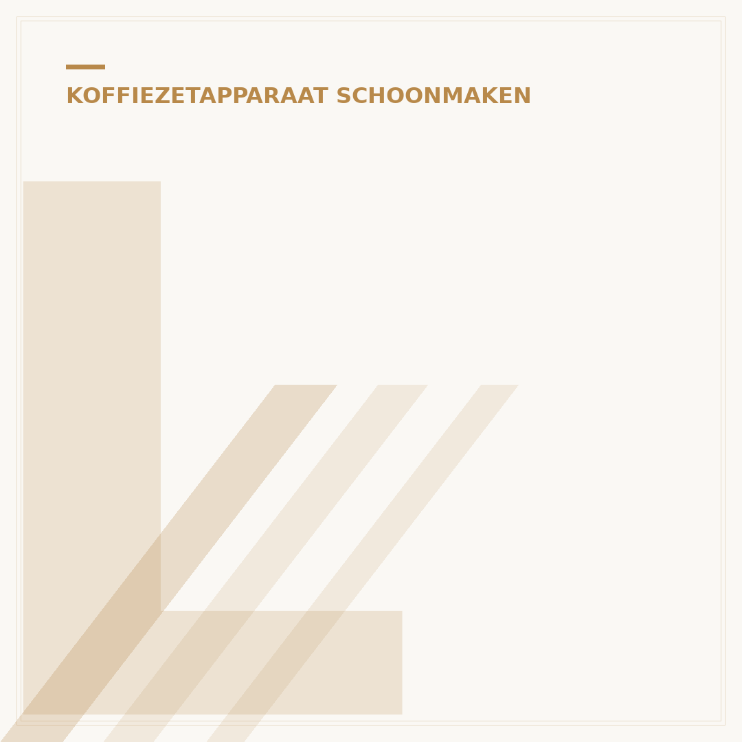 Lor Koffiezetapparaat Ontkalken: Zo Doe Je Dat in 5 Simpele Stappen