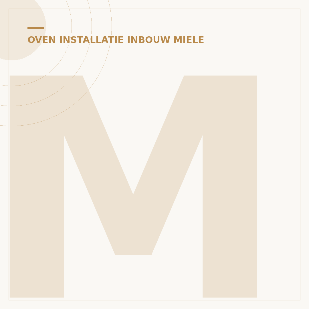 Miele Inbouw Oven: 5 Crucial Plaatsingsfactoren voor Optimale Prestaties